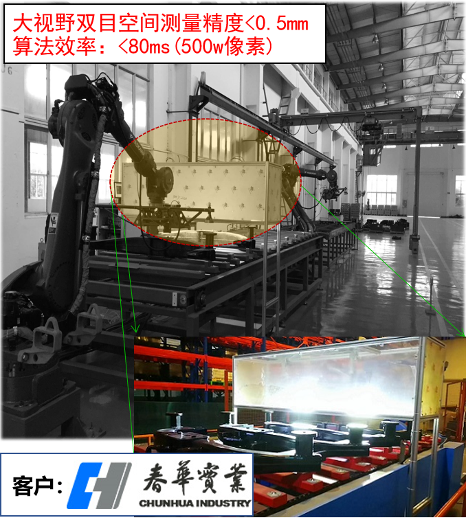 懸架尺寸視覺測量檢測系統